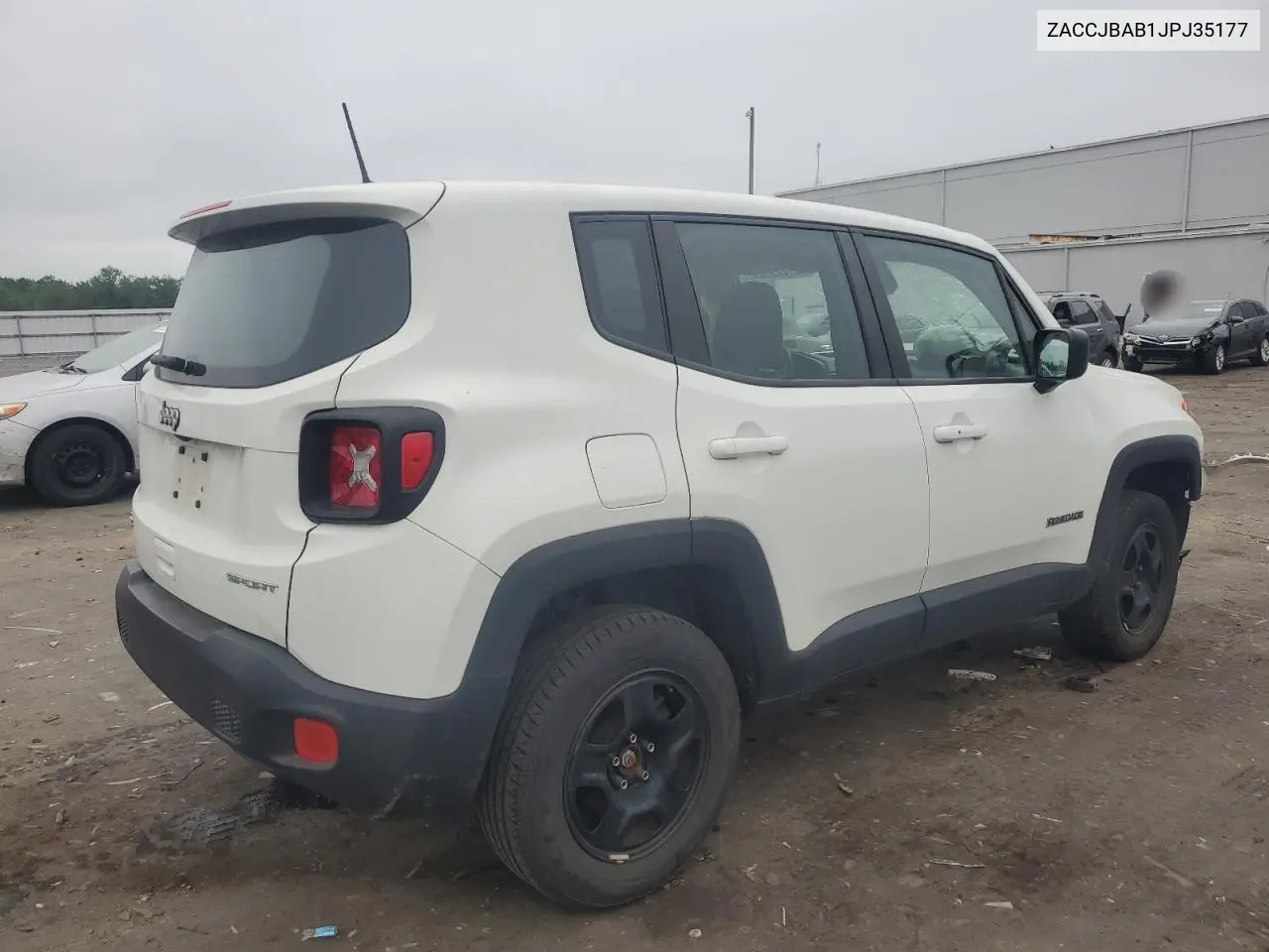 2018 Jeep Renegade Sport VIN: ZACCJBAB1JPJ35177 Lot: 62722995