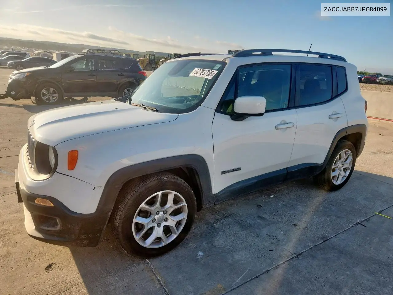 2018 Jeep Renegade Latitude VIN: ZACCJABB7JPG84099 Lot: 62783785