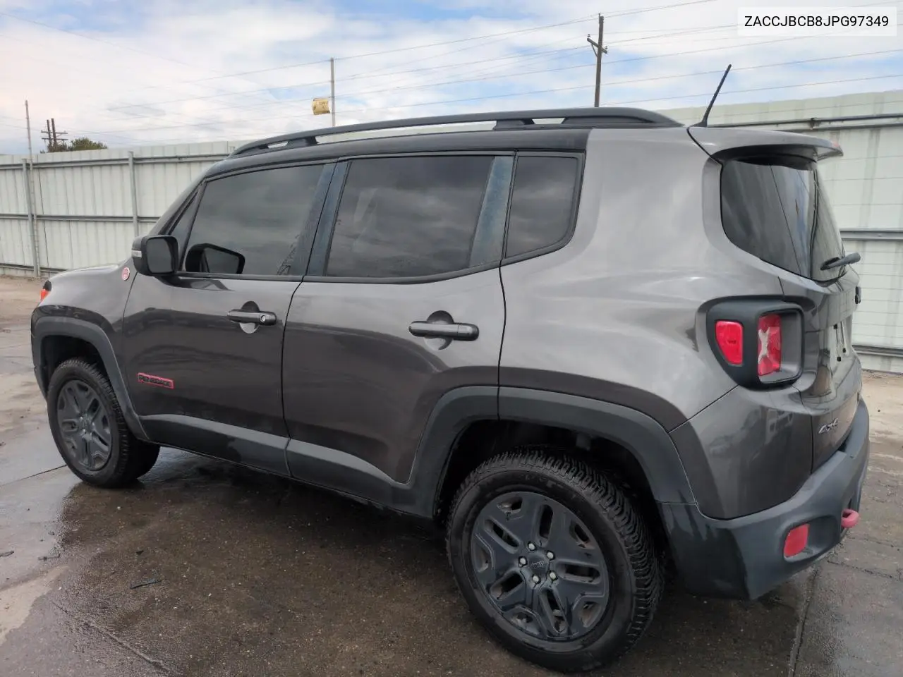 2018 Jeep Renegade Trailhawk VIN: ZACCJBCB8JPG97349 Lot: 62888495