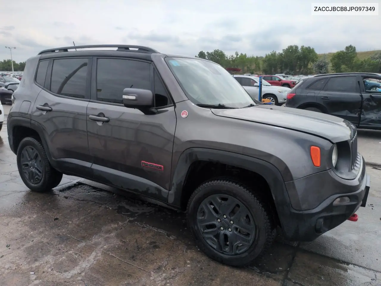 2018 Jeep Renegade Trailhawk VIN: ZACCJBCB8JPG97349 Lot: 62888495