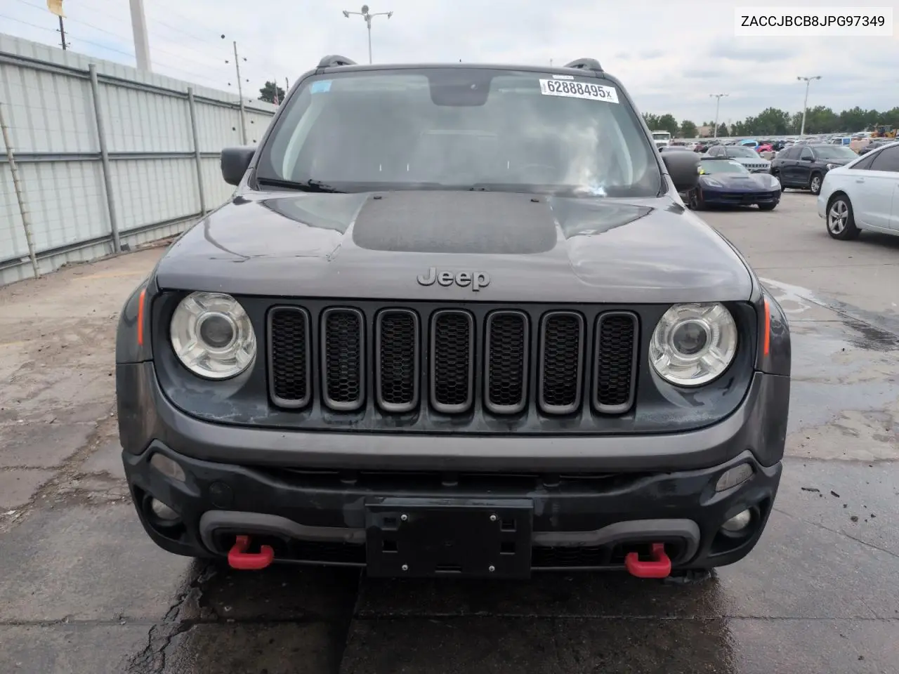2018 Jeep Renegade Trailhawk VIN: ZACCJBCB8JPG97349 Lot: 62888495