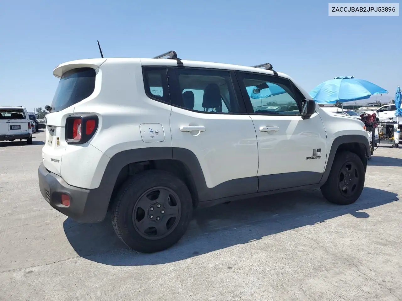 2018 Jeep Renegade Sport VIN: ZACCJBAB2JPJ53896 Lot: 62912805