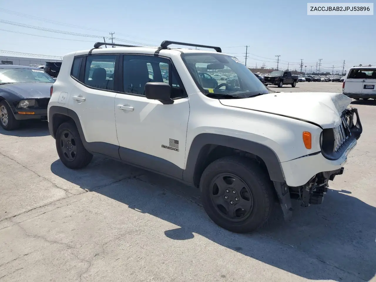 2018 Jeep Renegade Sport VIN: ZACCJBAB2JPJ53896 Lot: 62912805