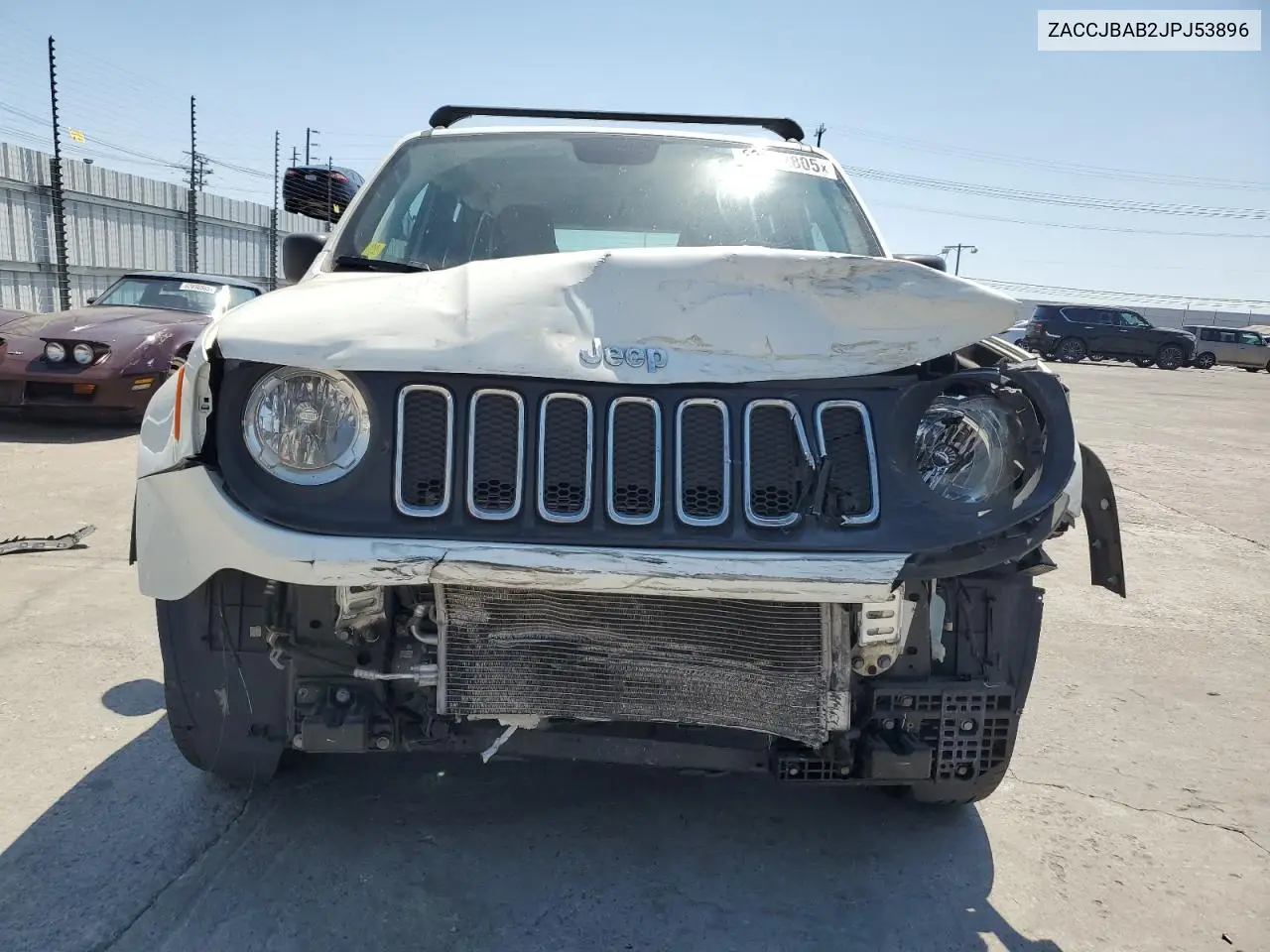 2018 Jeep Renegade Sport VIN: ZACCJBAB2JPJ53896 Lot: 62912805