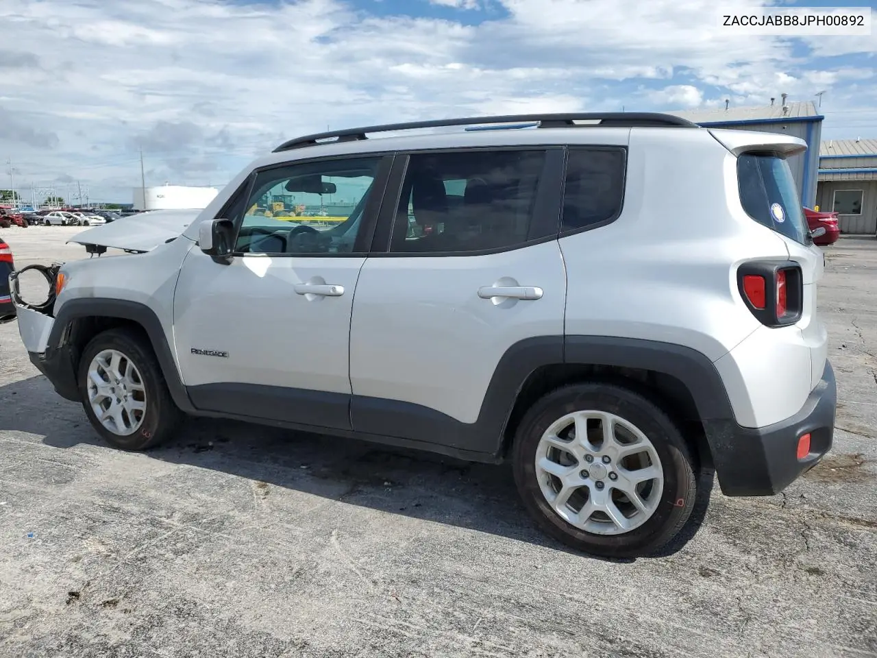 2018 Jeep Renegade Latitude VIN: ZACCJABB8JPH00892 Lot: 62914515