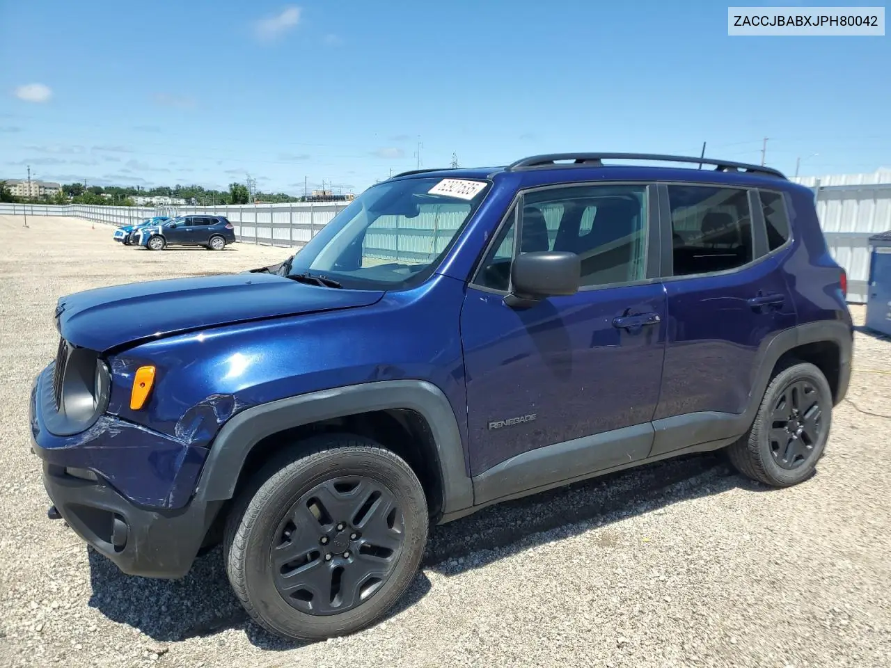 2018 Jeep Renegade Sport VIN: ZACCJBABXJPH80042 Lot: 62921535