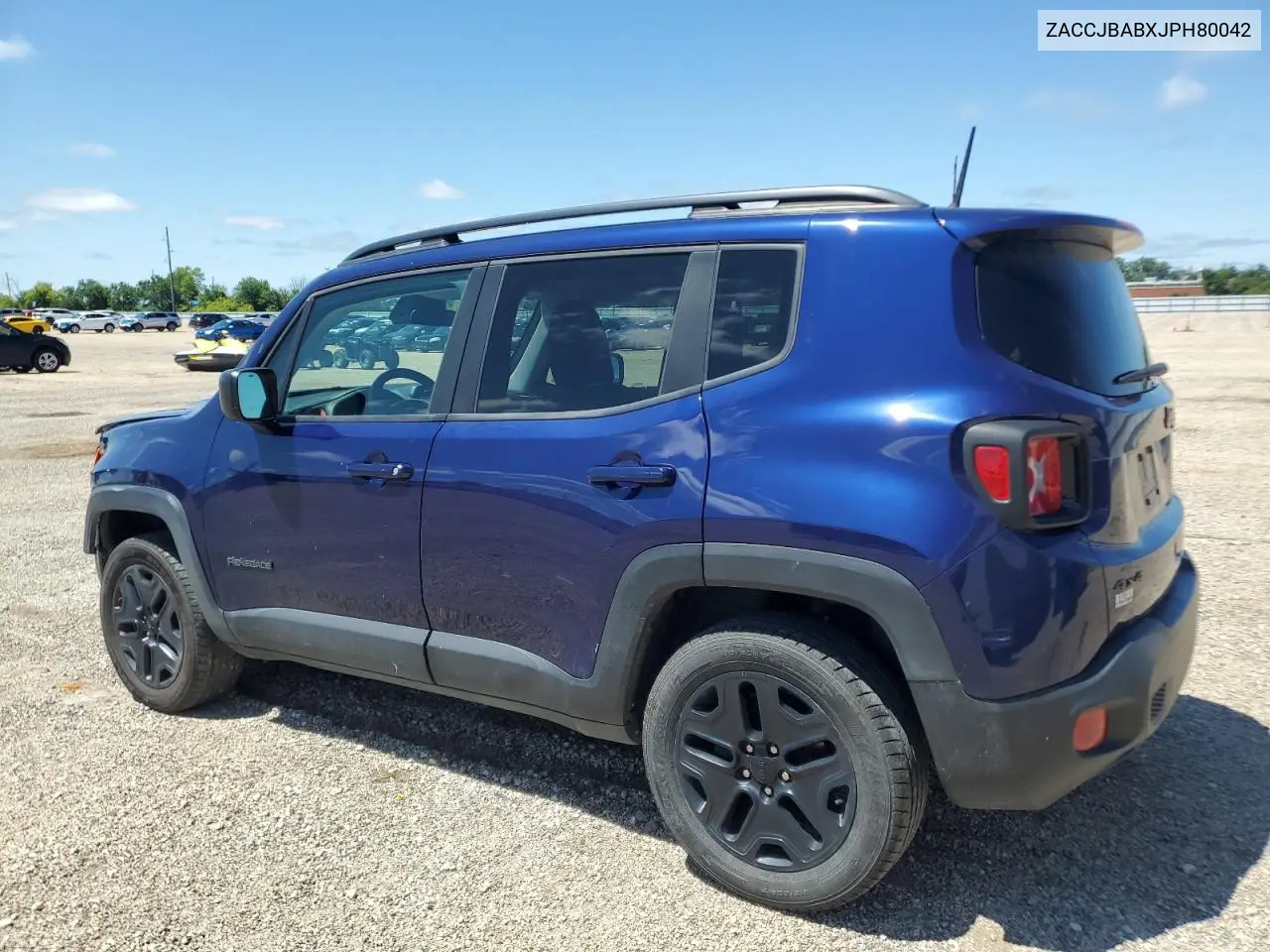 2018 Jeep Renegade Sport VIN: ZACCJBABXJPH80042 Lot: 62921535