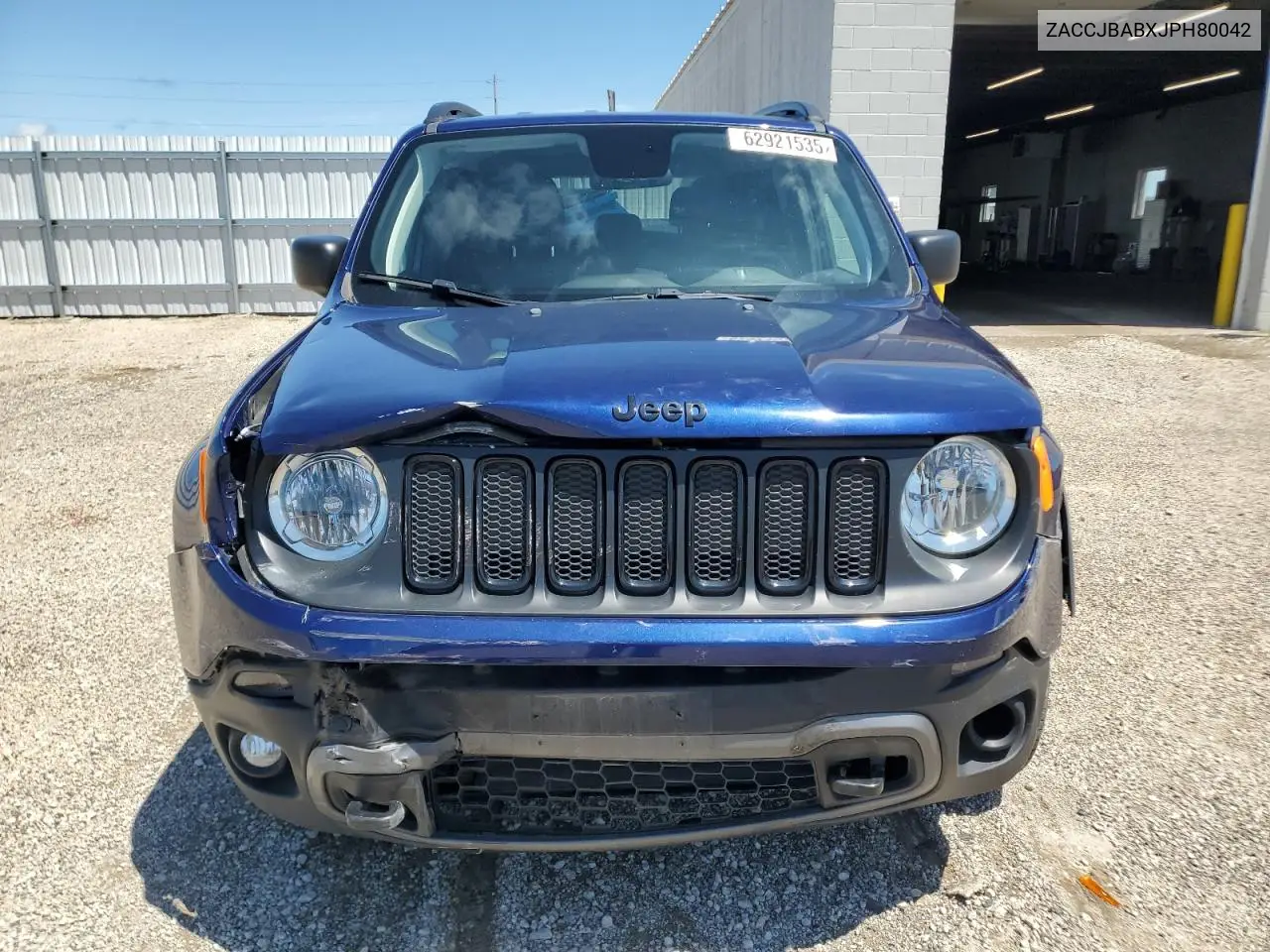 2018 Jeep Renegade Sport VIN: ZACCJBABXJPH80042 Lot: 62921535