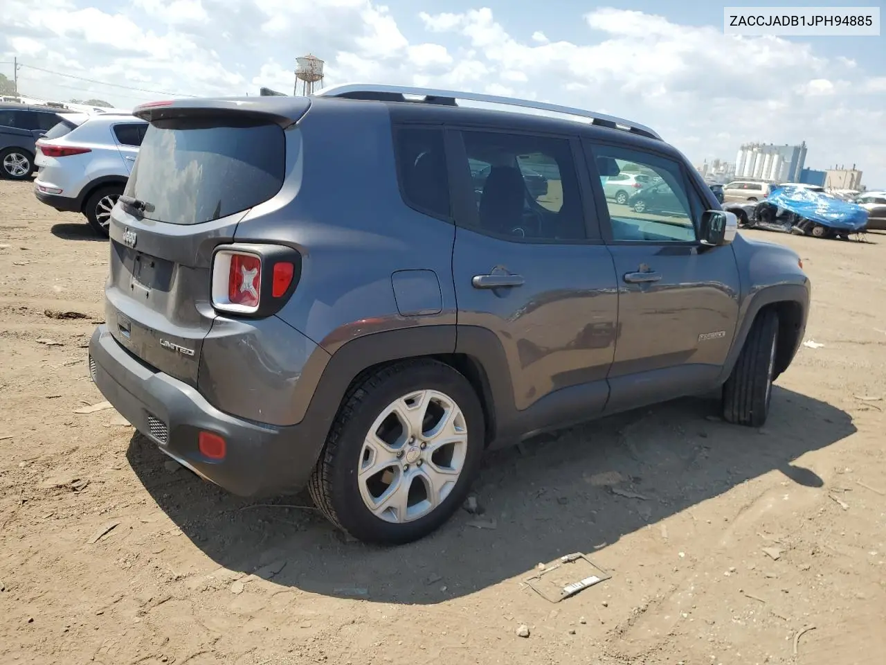 2018 Jeep Renegade Limited VIN: ZACCJADB1JPH94885 Lot: 63006855