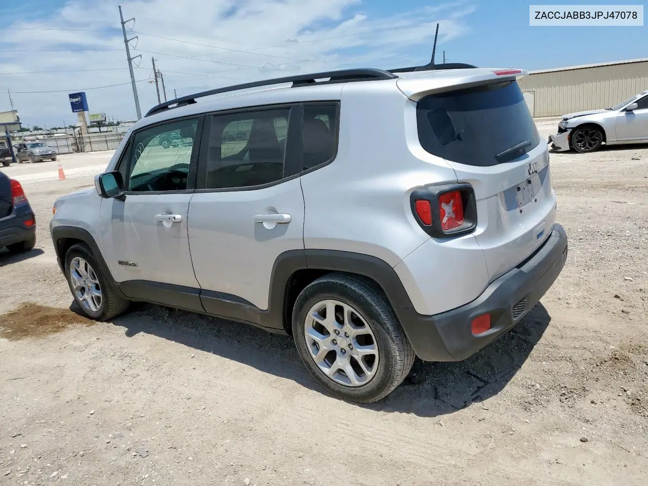 2018 Jeep Renegade Latitude VIN: ZACCJABB3JPJ47078 Lot: 65854675