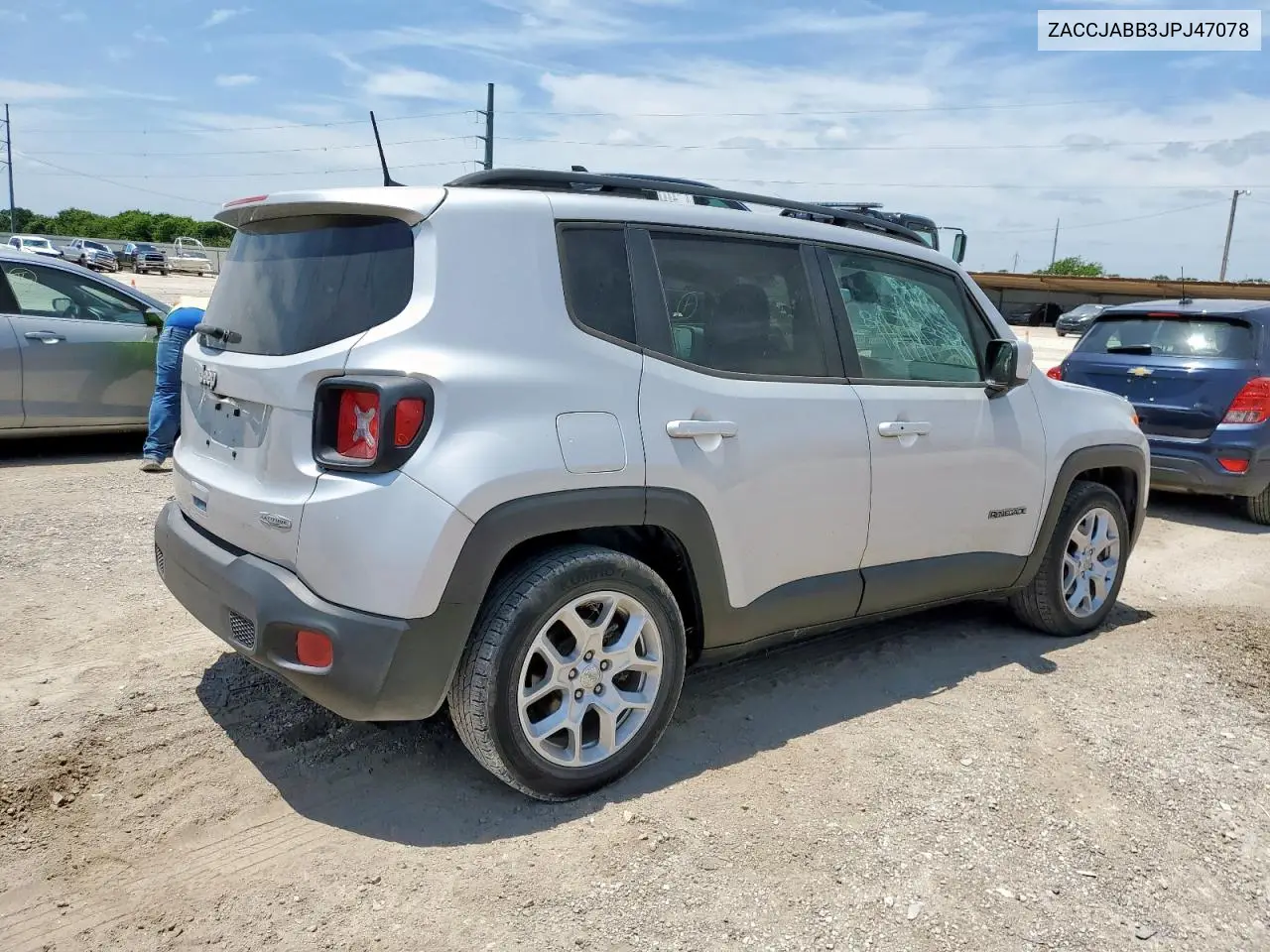 2018 Jeep Renegade Latitude VIN: ZACCJABB3JPJ47078 Lot: 65854675