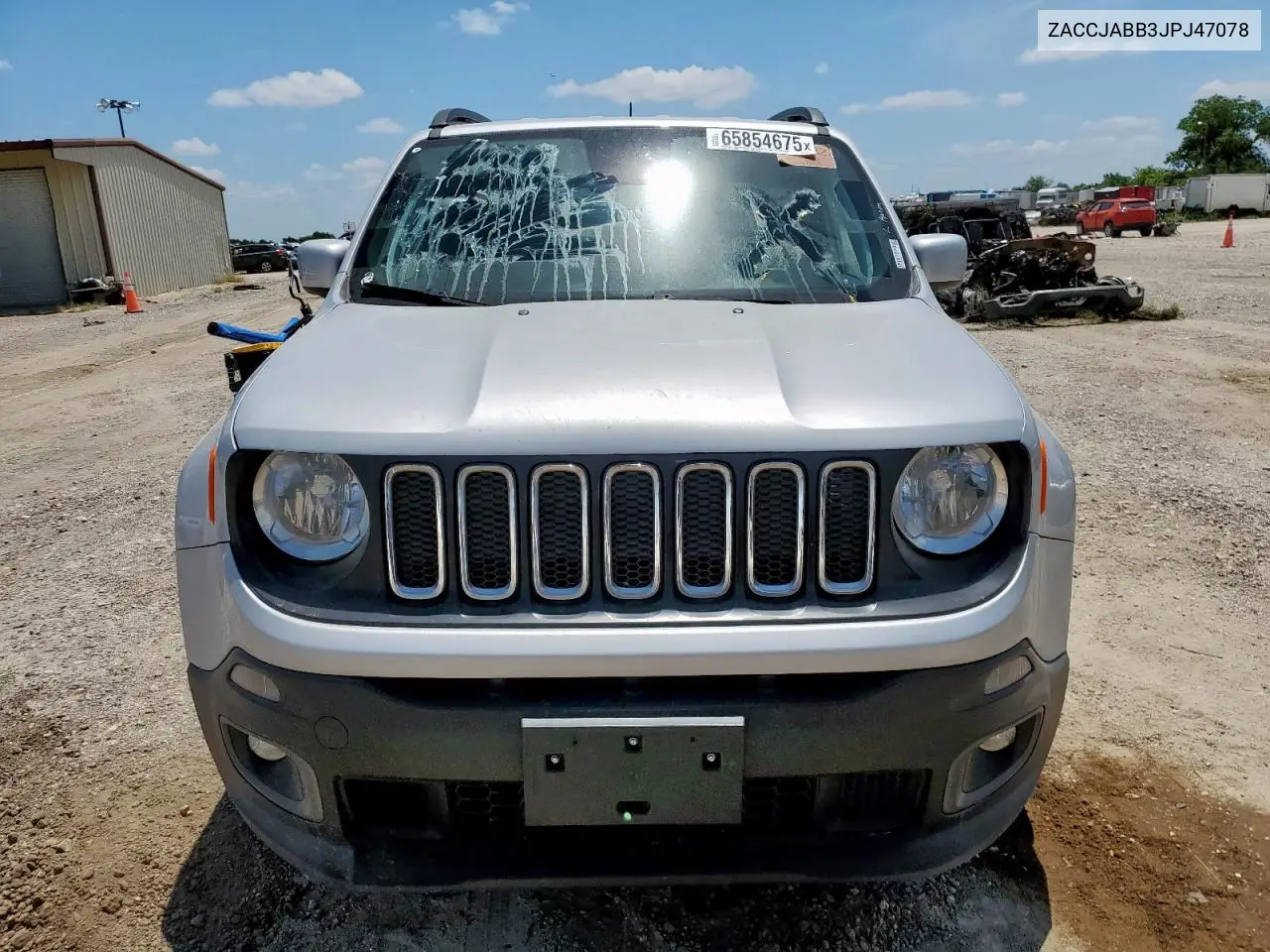 2018 Jeep Renegade Latitude VIN: ZACCJABB3JPJ47078 Lot: 65854675
