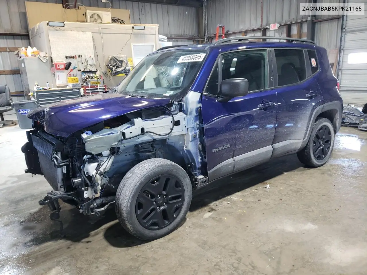 2019 Jeep Renegade Sport VIN: ZACNJBAB5KPK21165 Lot: 46058005
