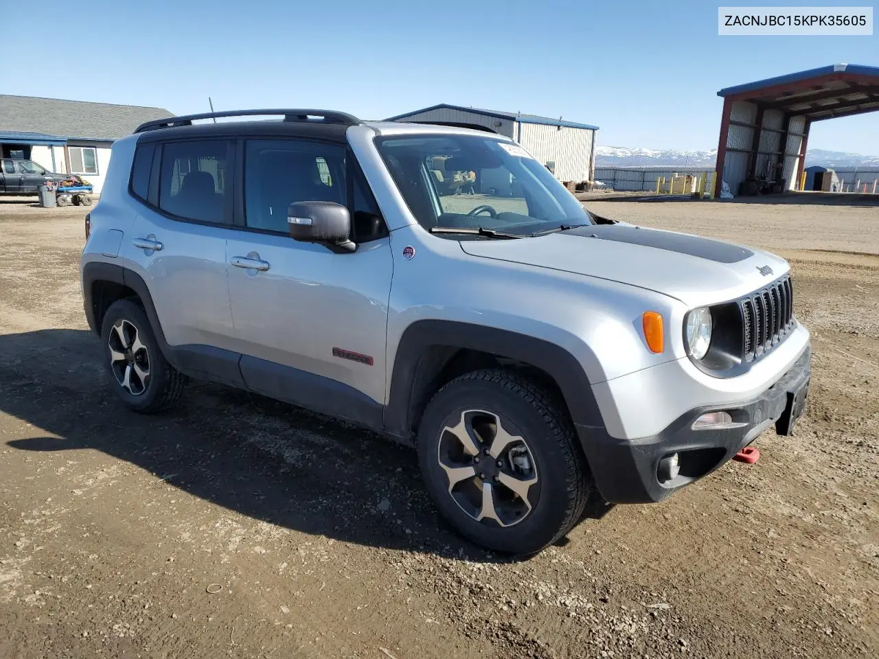 2019 Jeep Renegade Trailhawk VIN: ZACNJBC15KPK35605 Lot: 48255835