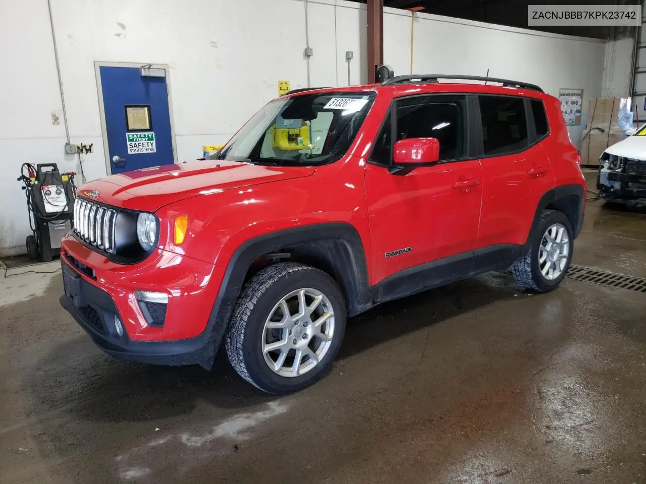 2019 Jeep Renegade Latitude VIN: ZACNJBBB7KPK23742 Lot: 51326725