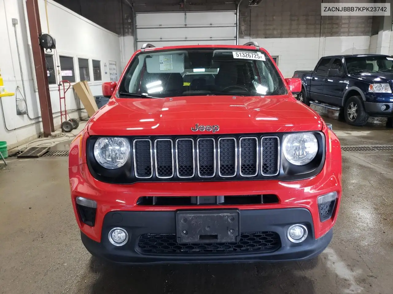 2019 Jeep Renegade Latitude VIN: ZACNJBBB7KPK23742 Lot: 51326725