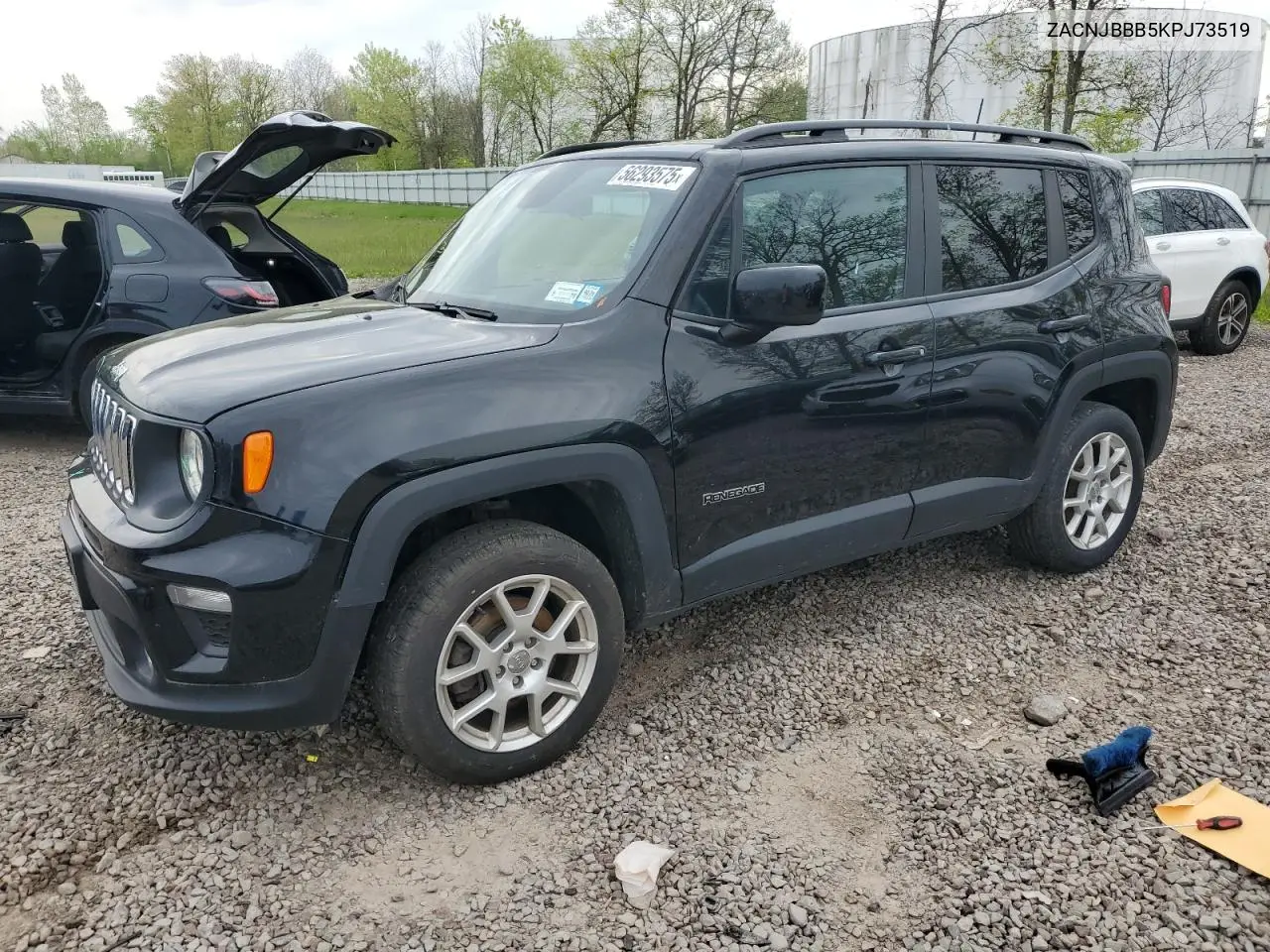 2019 Jeep Renegade Latitude VIN: ZACNJBBB5KPJ73519 Lot: 56293575