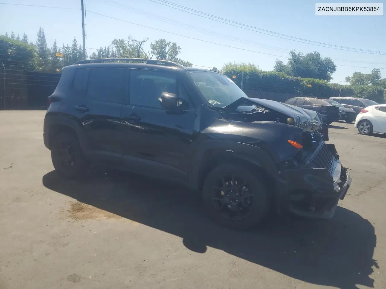 2019 Jeep Renegade Latitude VIN: ZACNJBBB6KPK53864 Lot: 56434765