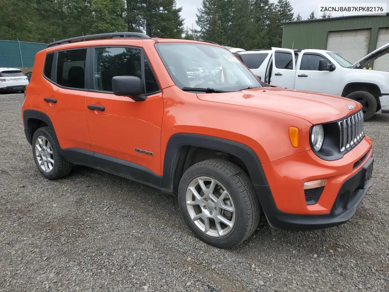 2019 Jeep Renegade Sport VIN: ZACNJBAB7KPK82176 Lot: 56596035