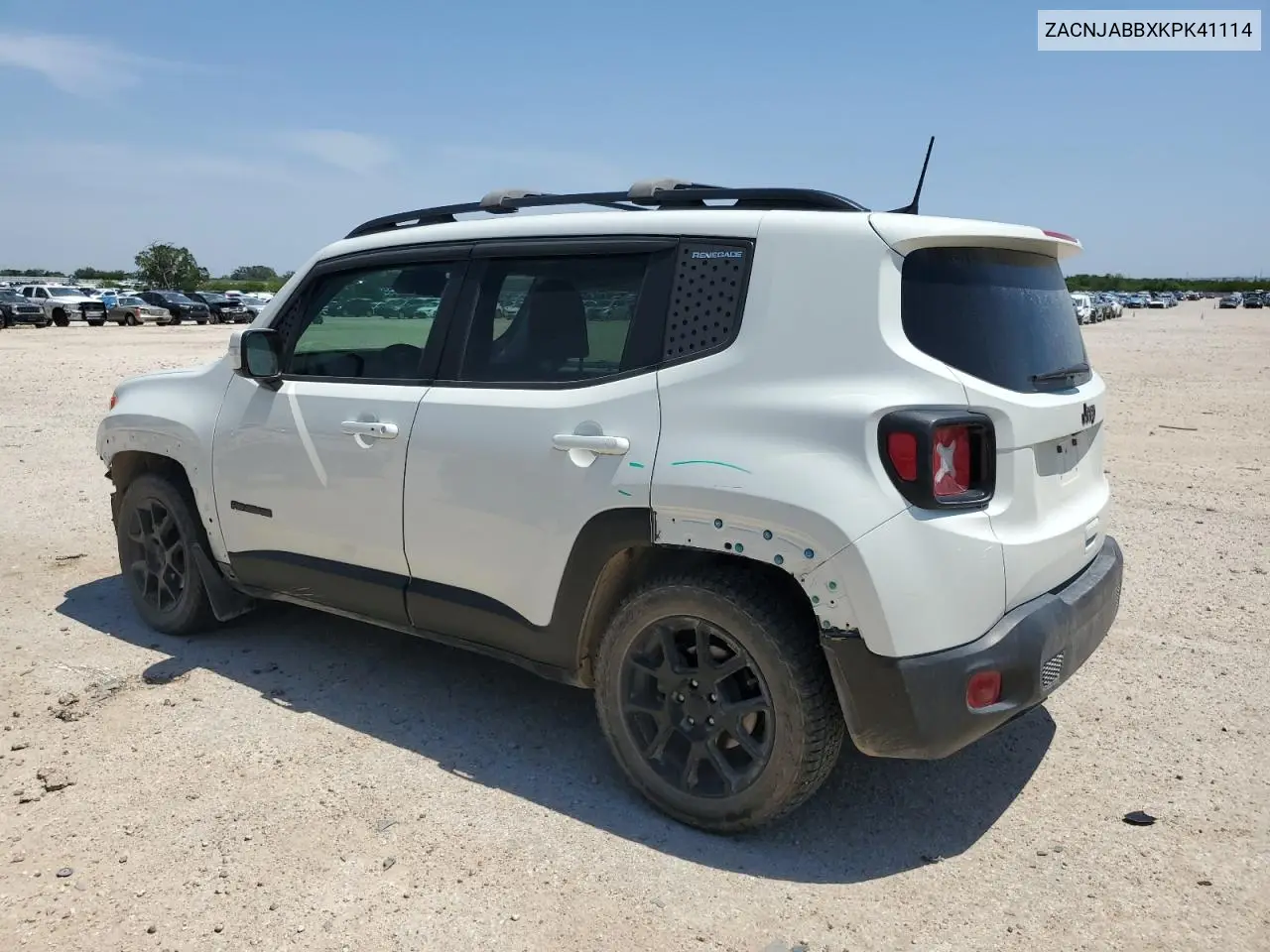 2019 Jeep Renegade Latitude VIN: ZACNJABBXKPK41114 Lot: 56601045