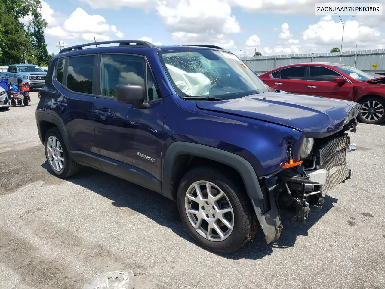 2019 Jeep Renegade Sport VIN: ZACNJAAB7KPK03809 Lot: 56755785