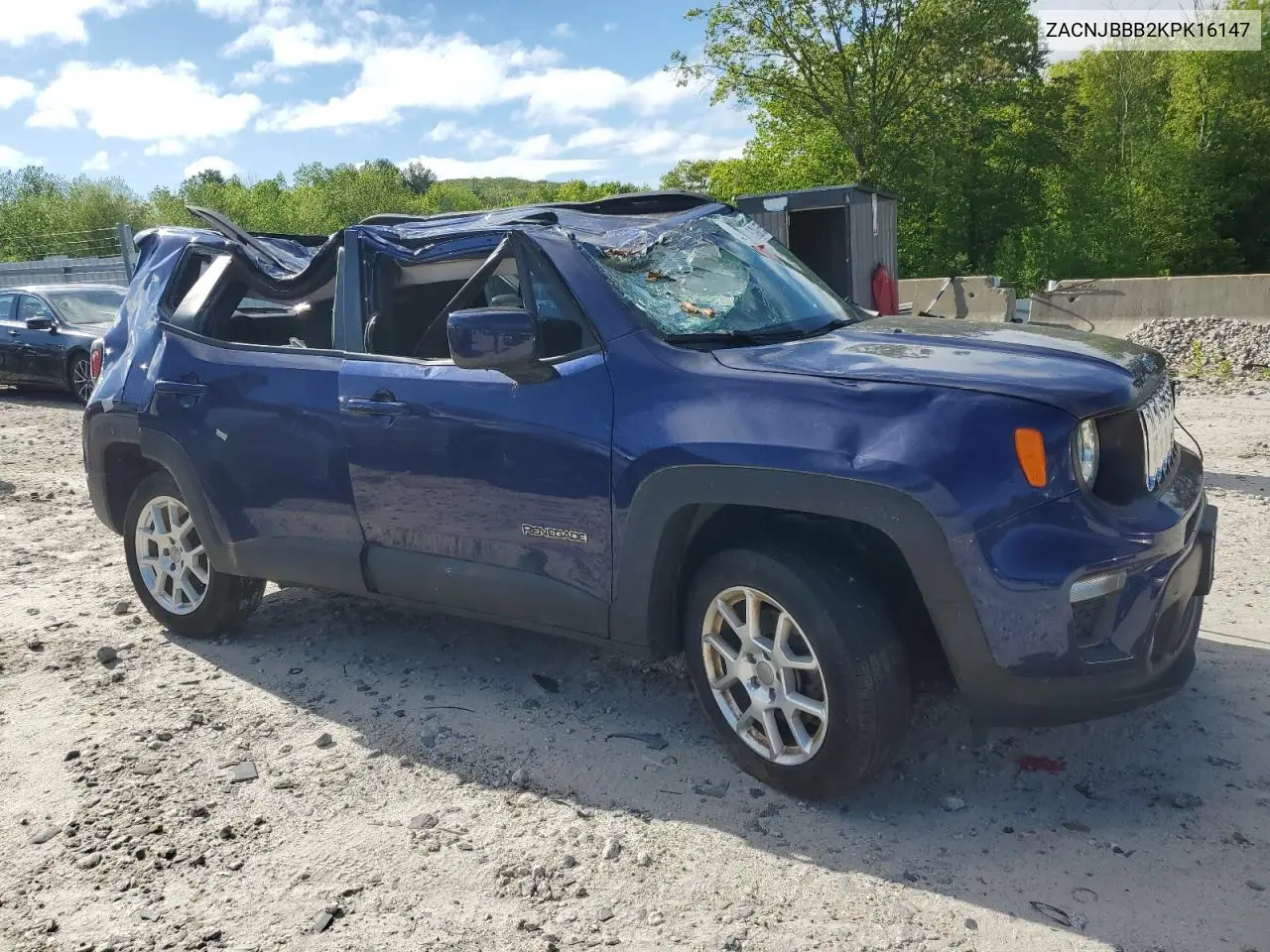 2019 Jeep Renegade Latitude VIN: ZACNJBBB2KPK16147 Lot: 56896855