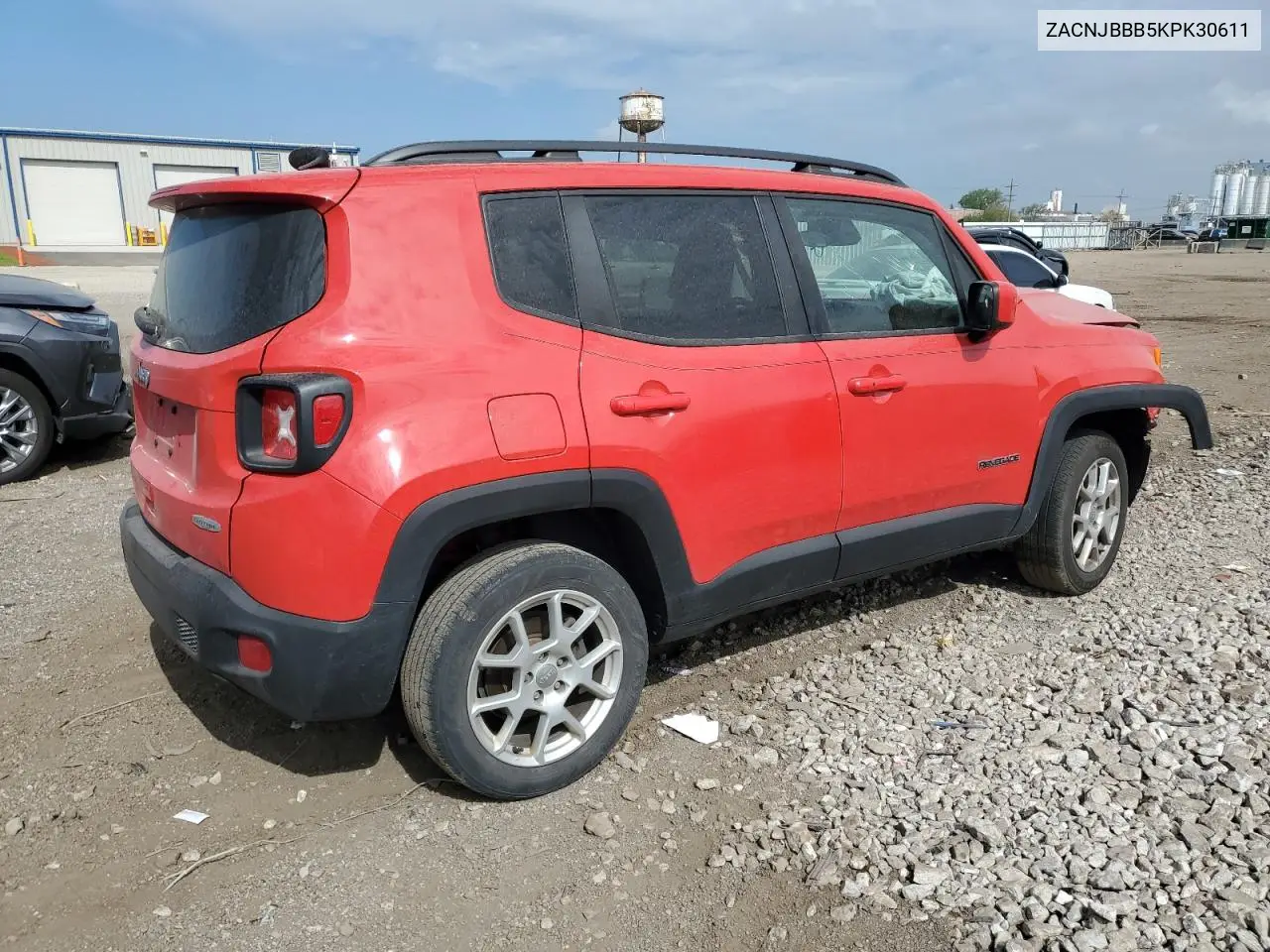 2019 Jeep Renegade Latitude VIN: ZACNJBBB5KPK30611 Lot: 57147105