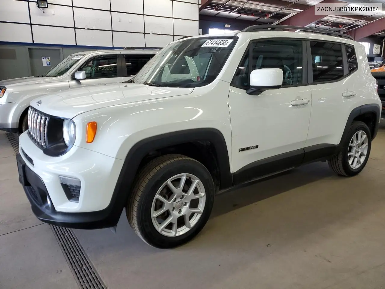 2019 Jeep Renegade Latitude VIN: ZACNJBBB1KPK20884 Lot: 61414655