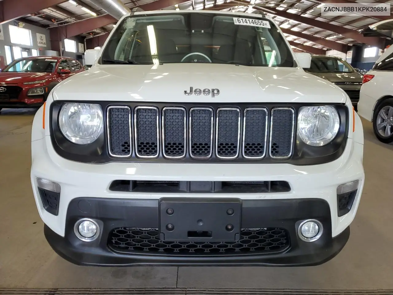 2019 Jeep Renegade Latitude VIN: ZACNJBBB1KPK20884 Lot: 61414655