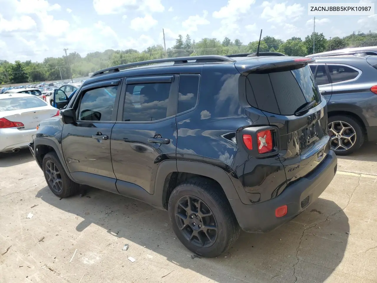 2019 Jeep Renegade Latitude VIN: ZACNJBBB5KPK10987 Lot: 61982745