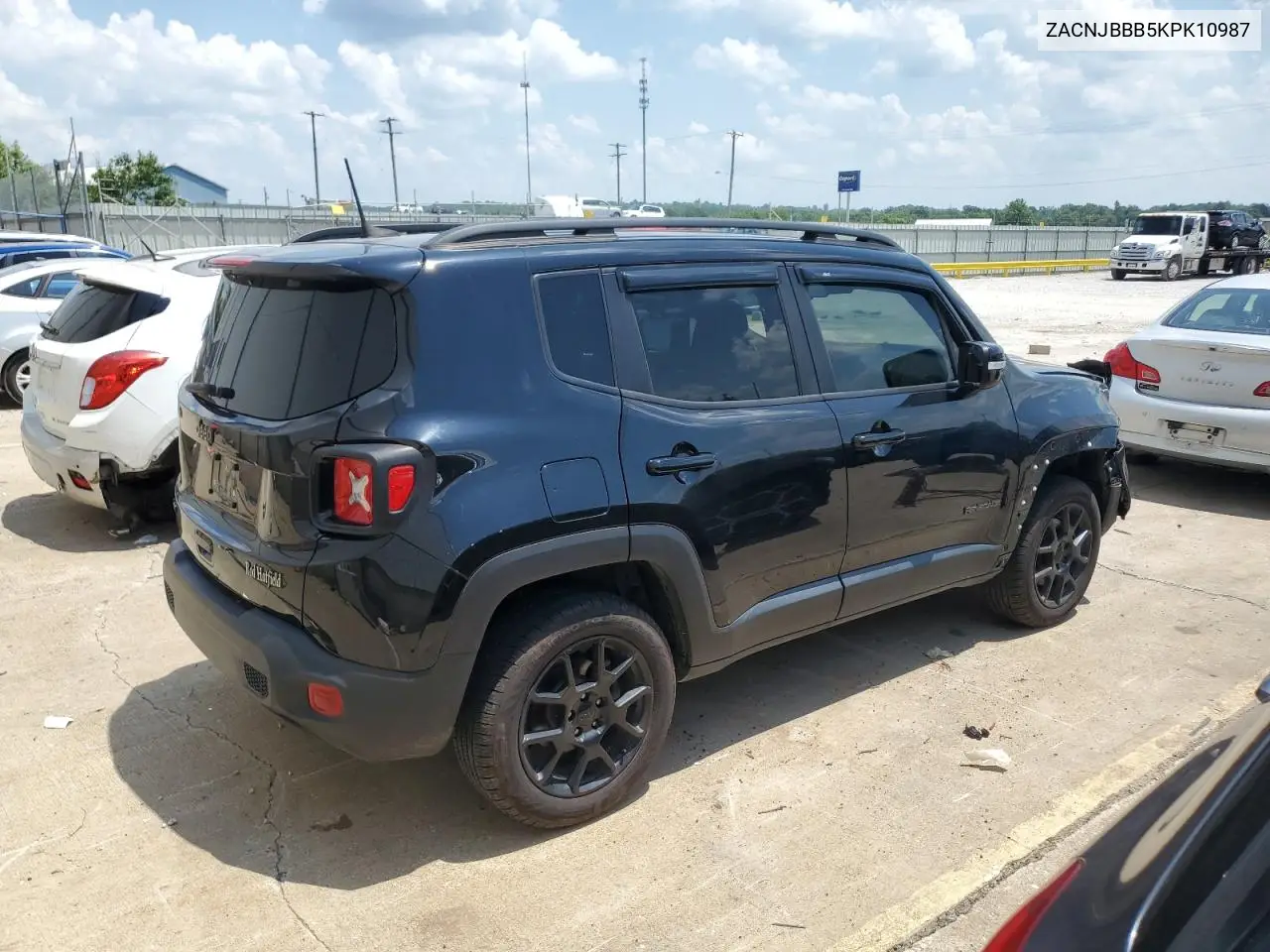 2019 Jeep Renegade Latitude VIN: ZACNJBBB5KPK10987 Lot: 61982745