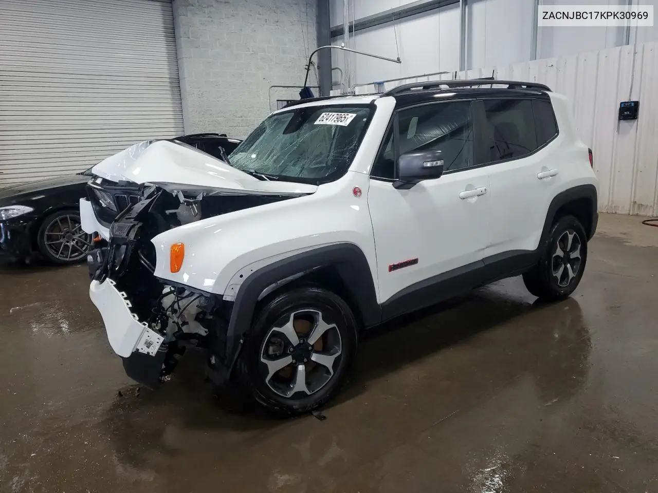2019 Jeep Renegade Trailhawk VIN: ZACNJBC17KPK30969 Lot: 62417965