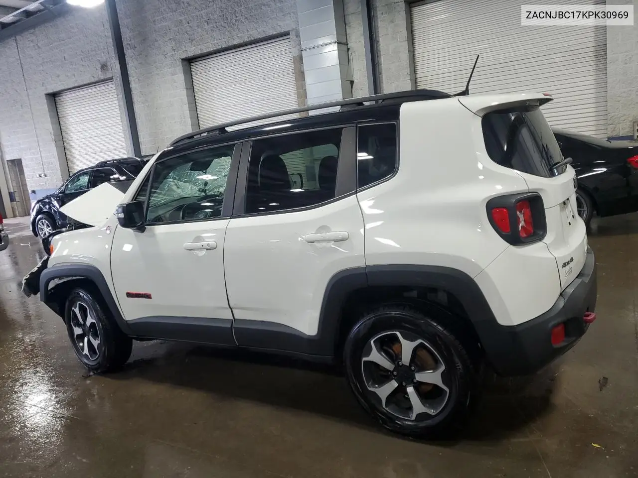 2019 Jeep Renegade Trailhawk VIN: ZACNJBC17KPK30969 Lot: 62417965