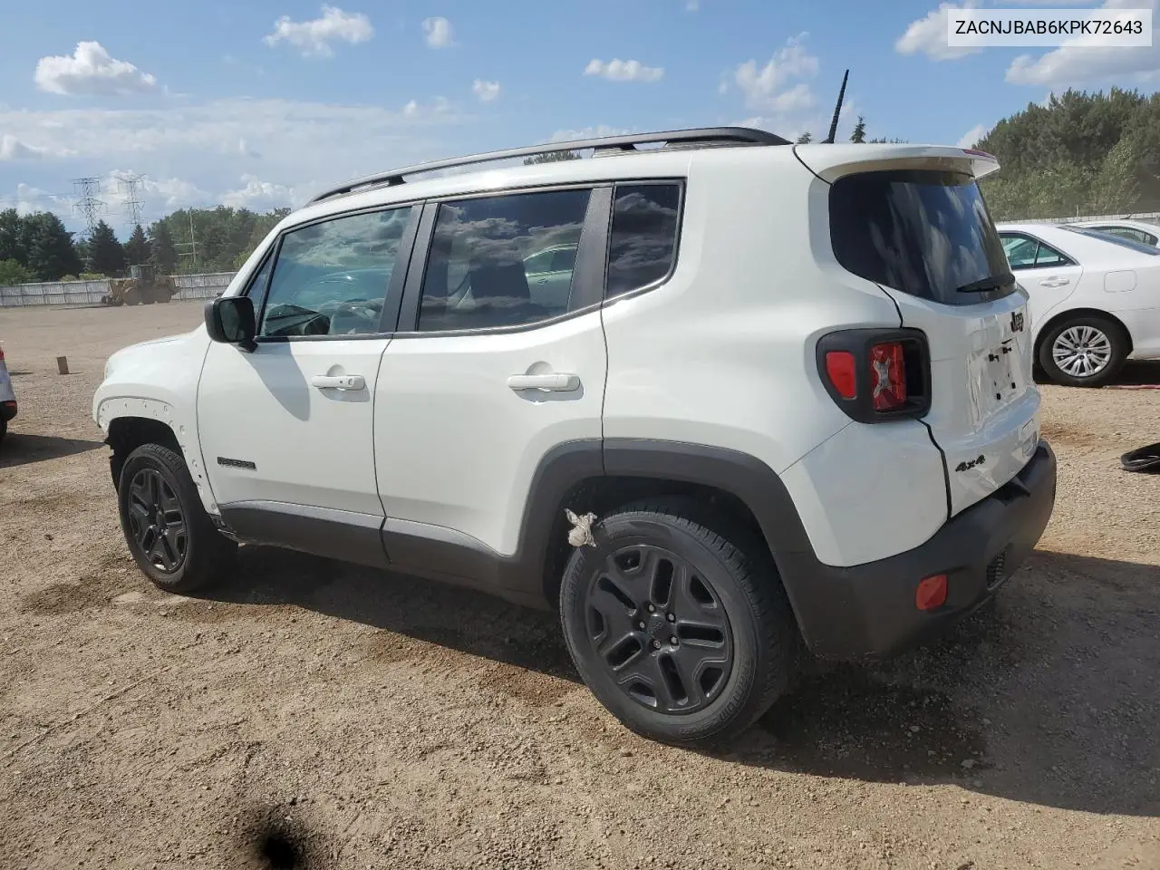 2019 Jeep Renegade Sport VIN: ZACNJBAB6KPK72643 Lot: 62472665