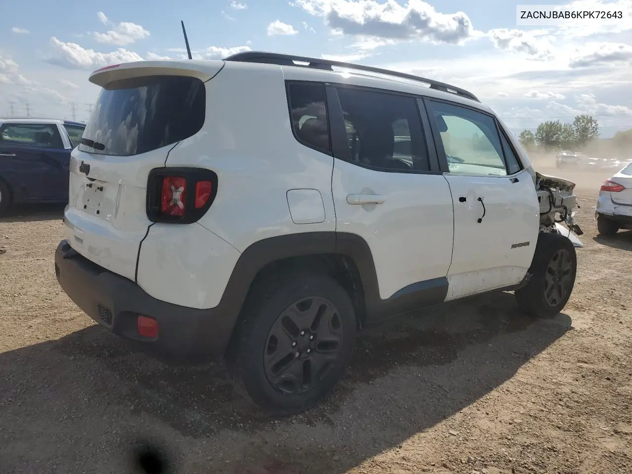 2019 Jeep Renegade Sport VIN: ZACNJBAB6KPK72643 Lot: 62472665