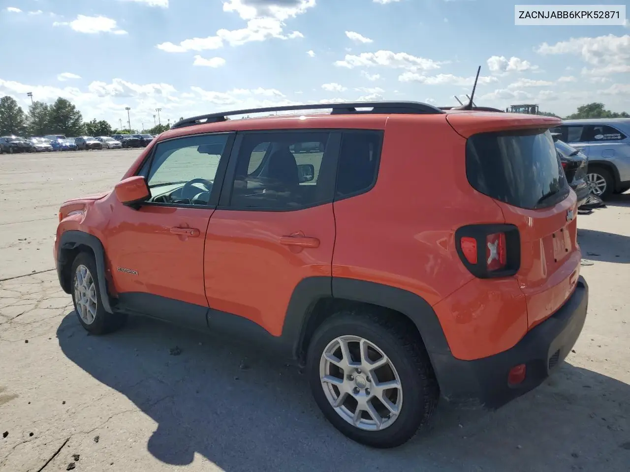 2019 Jeep Renegade Latitude VIN: ZACNJABB6KPK52871 Lot: 62497225