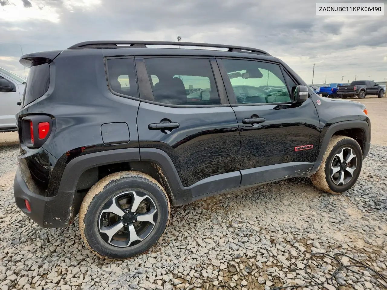 2019 Jeep Renegade Trailhawk VIN: ZACNJBC11KPK06490 Lot: 62597705