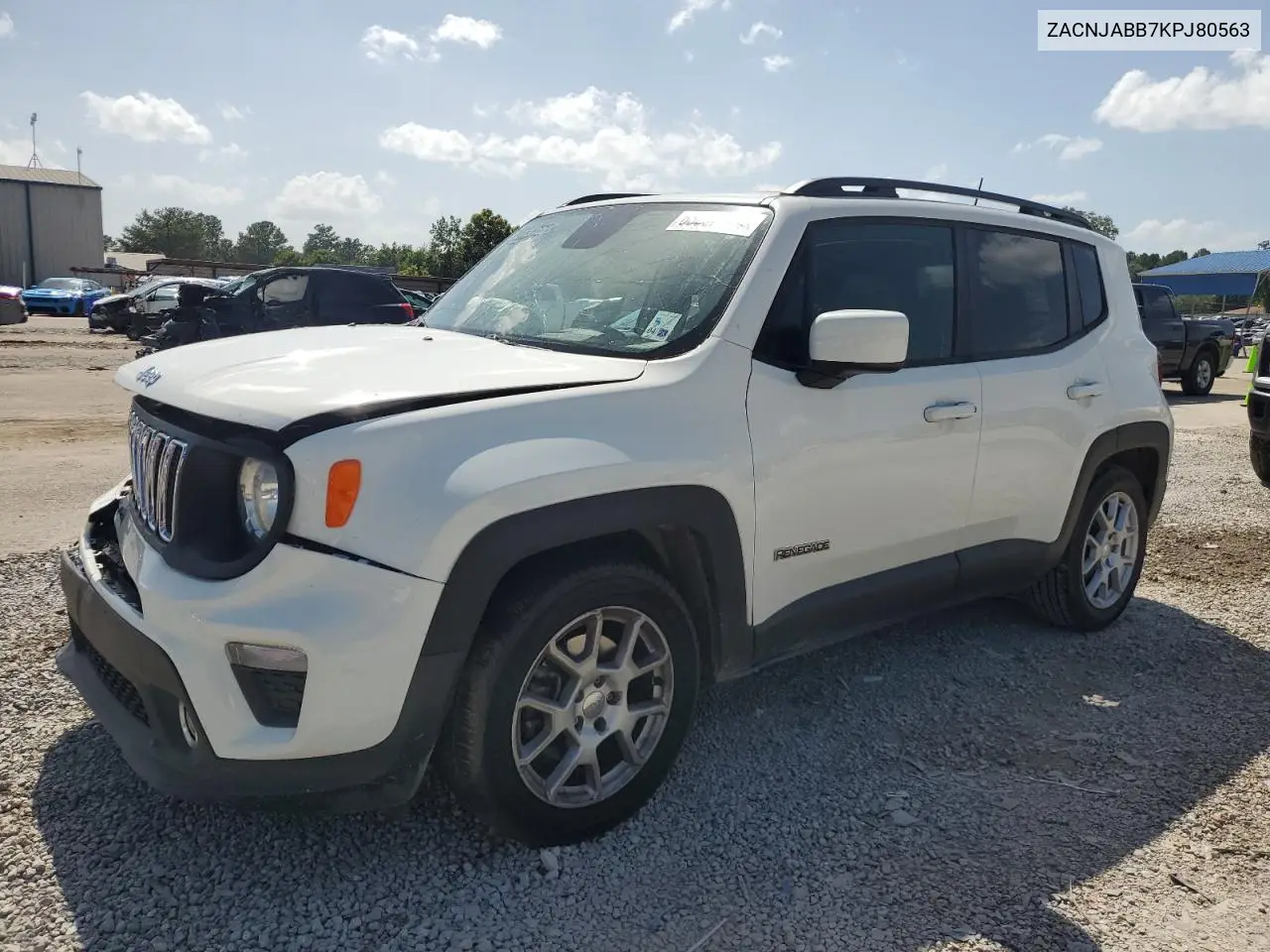 2019 Jeep Renegade Latitude VIN: ZACNJABB7KPJ80563 Lot: 63032835