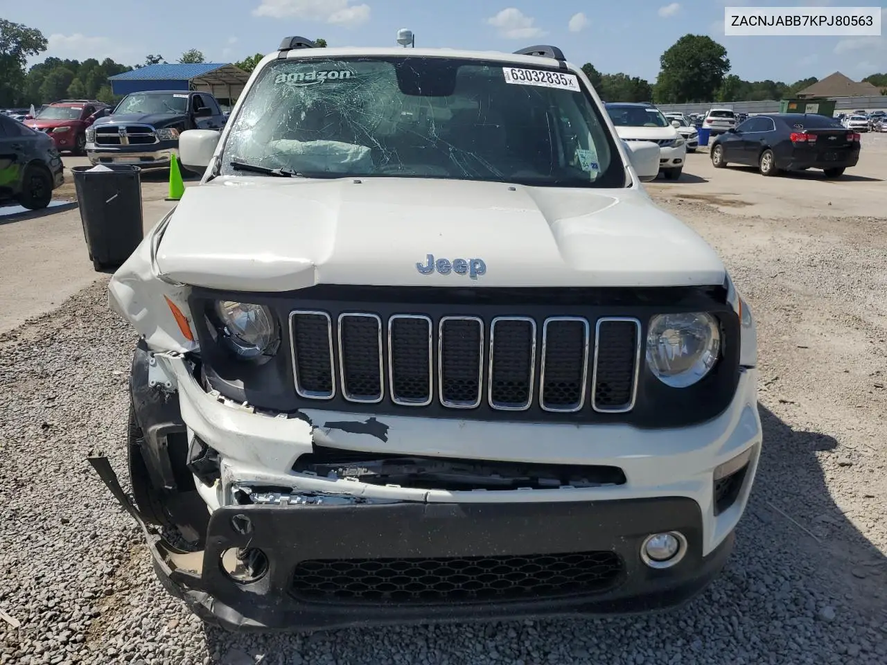 2019 Jeep Renegade Latitude VIN: ZACNJABB7KPJ80563 Lot: 63032835