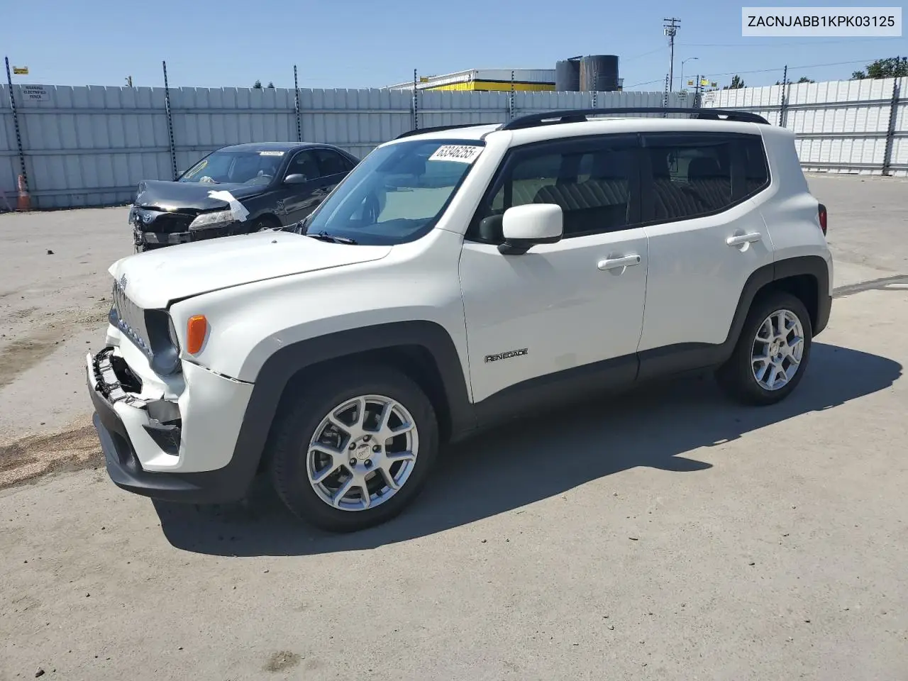 2019 Jeep Renegade Latitude VIN: ZACNJABB1KPK03125 Lot: 63346255