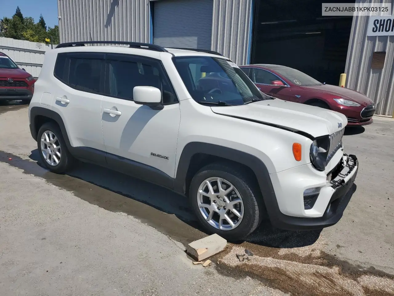 2019 Jeep Renegade Latitude VIN: ZACNJABB1KPK03125 Lot: 63346255