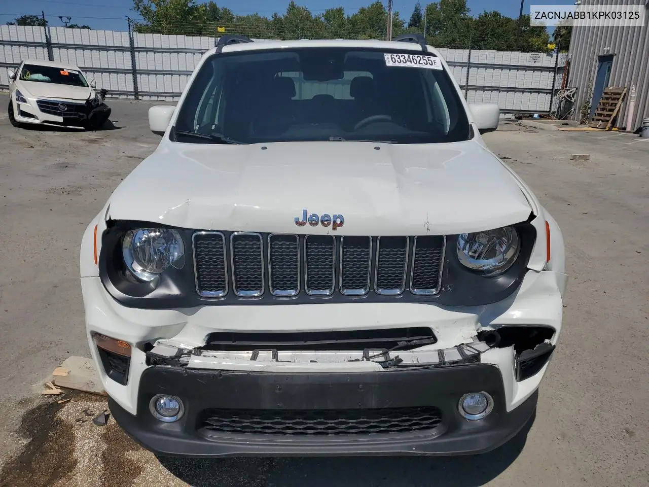 2019 Jeep Renegade Latitude VIN: ZACNJABB1KPK03125 Lot: 63346255