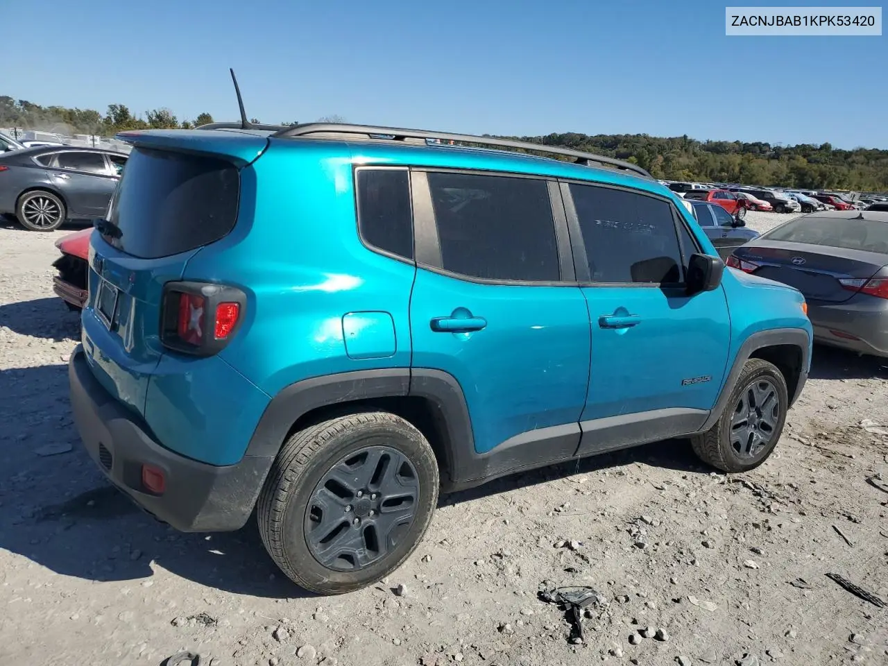2019 Jeep Renegade Sport VIN: ZACNJBAB1KPK53420 Lot: 75567744