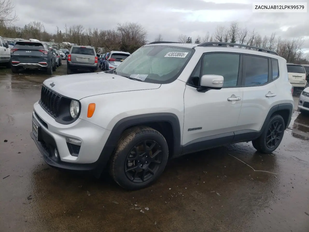 2020 Jeep Renegade Latitude VIN: ZACNJAB12LPK99579 Lot: 43833865