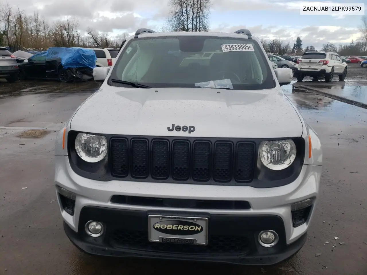 2020 Jeep Renegade Latitude VIN: ZACNJAB12LPK99579 Lot: 43833865