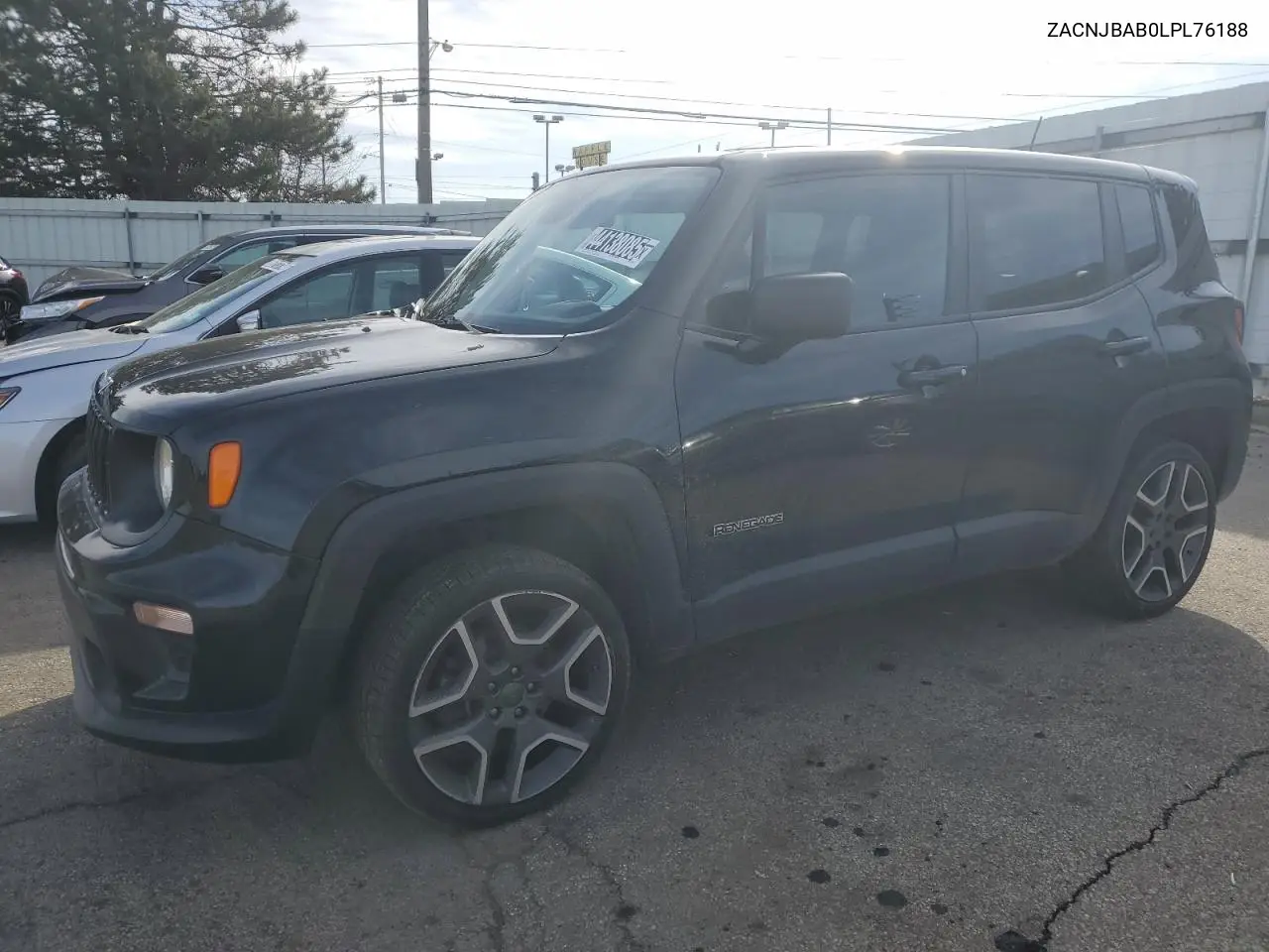 2020 Jeep Renegade Sport VIN: ZACNJBAB0LPL76188 Lot: 44138085