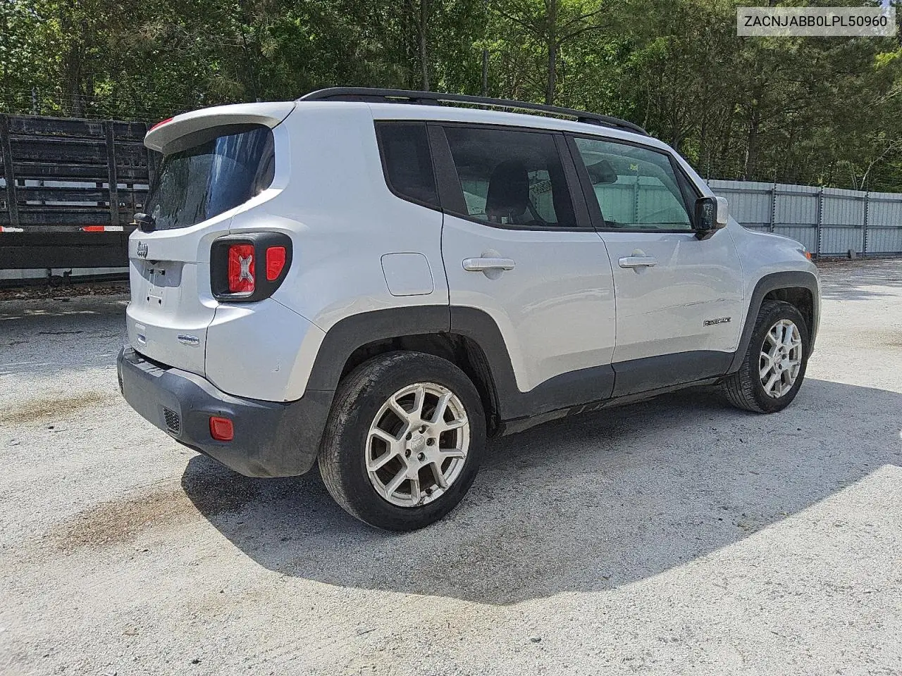 2020 Jeep Renegade Latitude VIN: ZACNJABB0LPL50960 Lot: 52436285