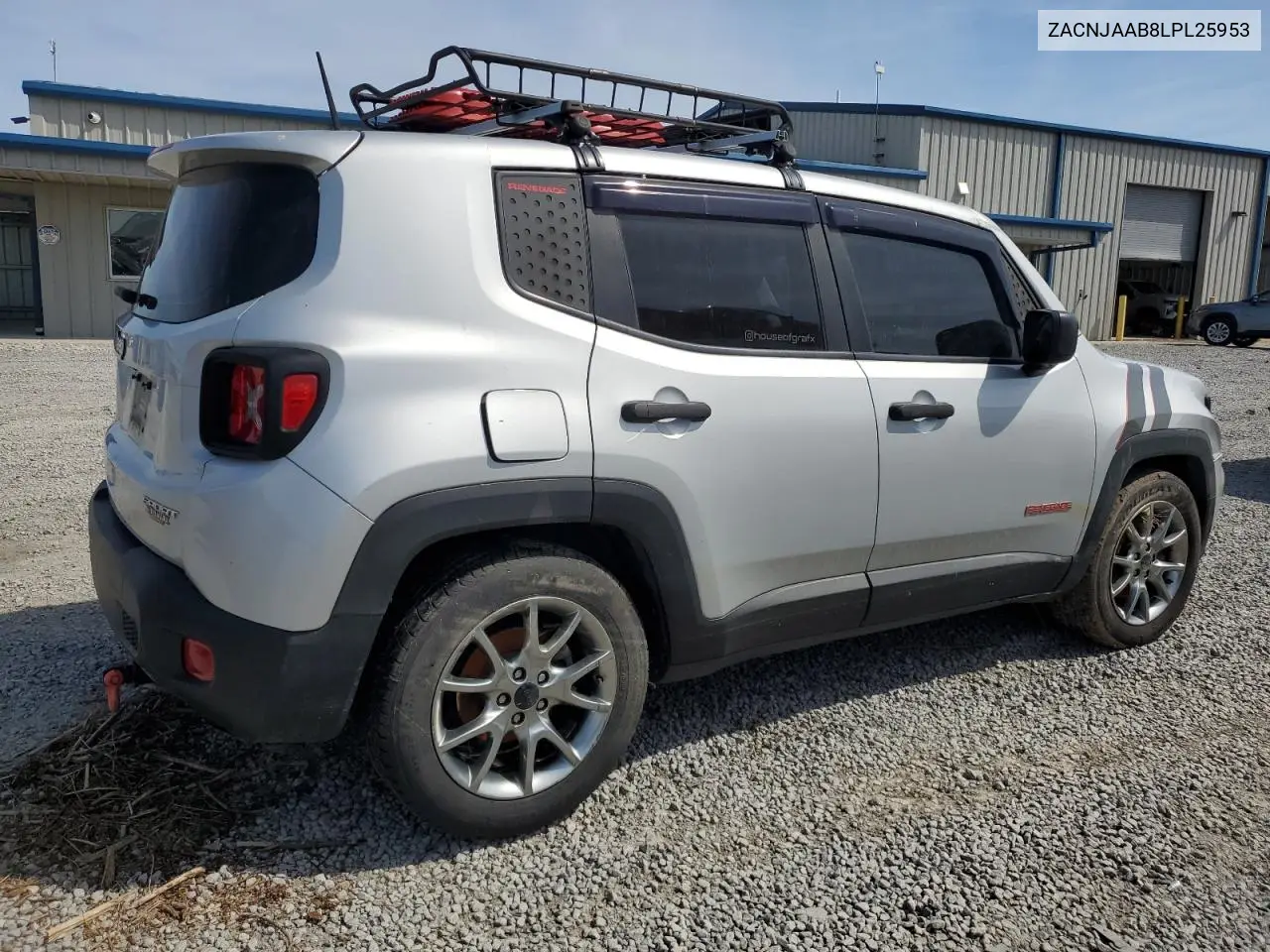 2020 Jeep Renegade Sport VIN: ZACNJAAB8LPL25953 Lot: 54154045