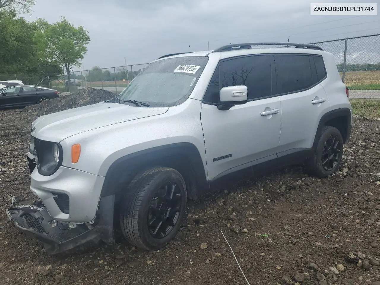 2020 Jeep Renegade Latitude VIN: ZACNJBBB1LPL31744 Lot: 56629765