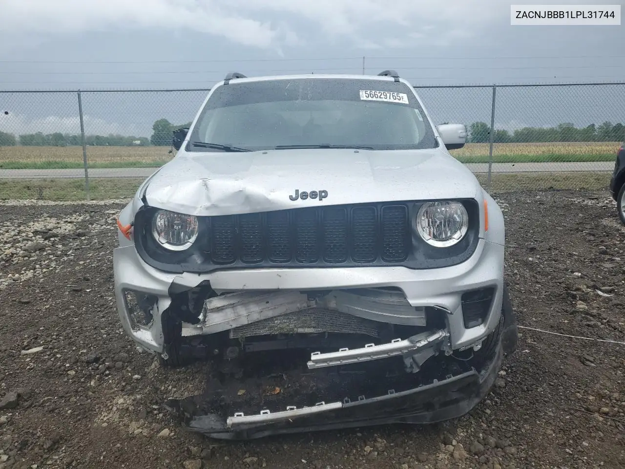 2020 Jeep Renegade Latitude VIN: ZACNJBBB1LPL31744 Lot: 56629765